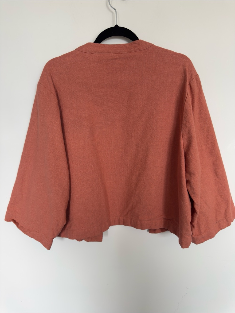 April Cornell Coin Open Ruffle Boho Jacket XL - Picture 7 of 7